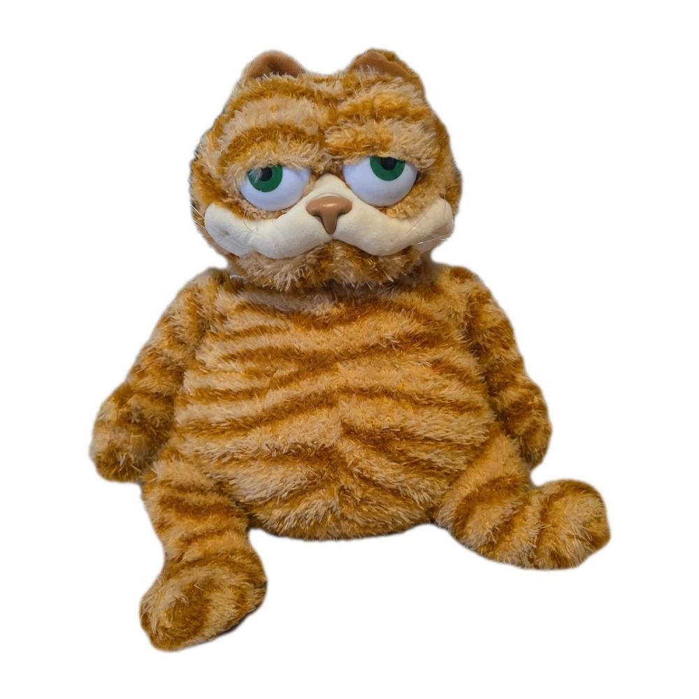 Fat Orange Plush Cat Stuffed Animals Toy Soft YellowTabby Cat Plush Fei Mad 16"